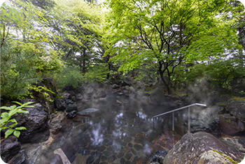 里磐梯美居温泉度假酒店“五色温泉露天温泉”