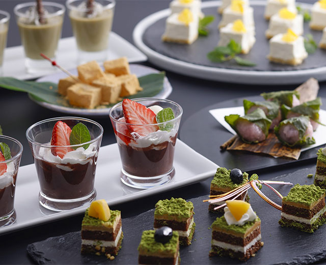 春风与日式甜点花园