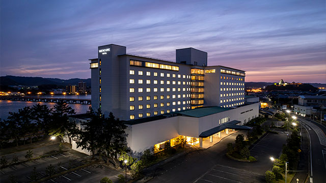 호텔 외관 |아코리조트 재팬