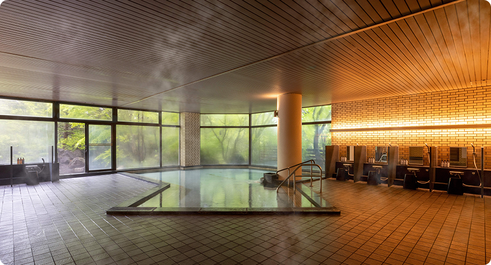 우라반다이 미거온천도 가주점 ‘오색온천’