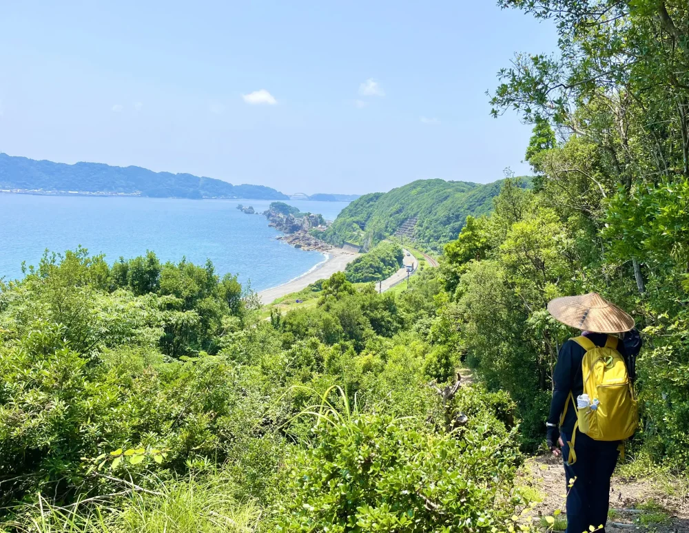 【고도와 절경의 여행】 가이드 특별 투어 |구마노 고미치의 “앞”을 만나는, 꼬시모토만의 절경에【조수 한정】
