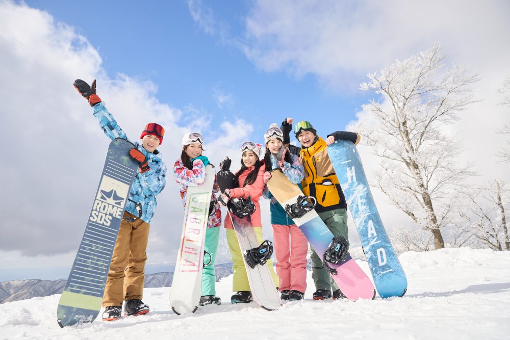 Plan with lift ticket