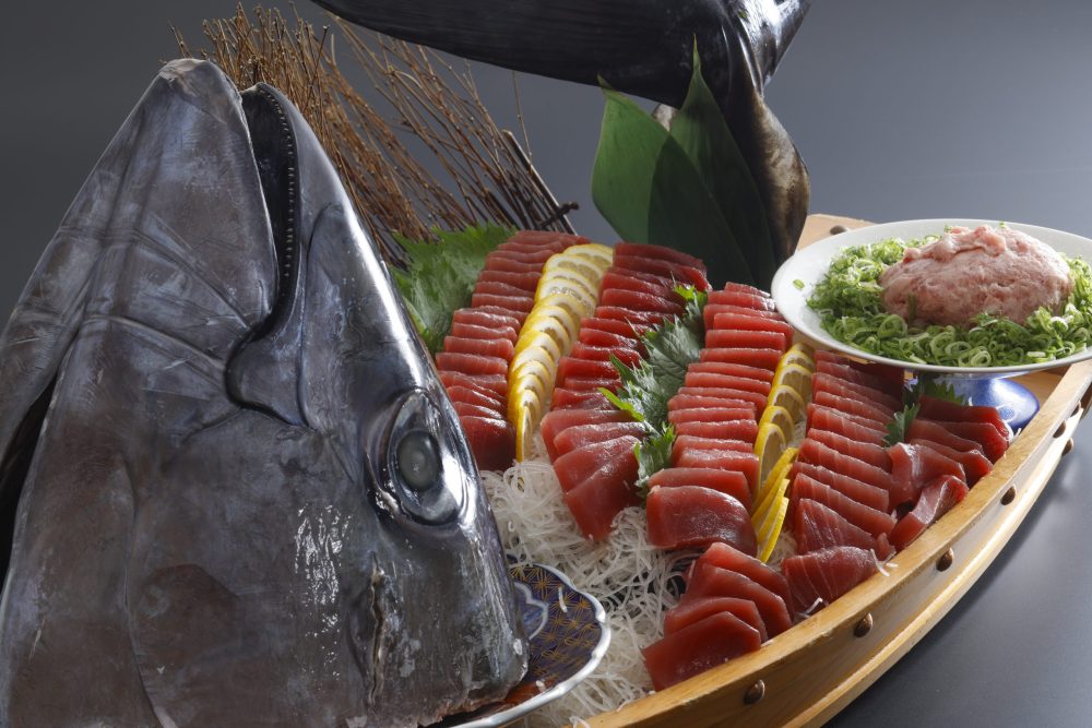 Comparison of eating bonito and tuna