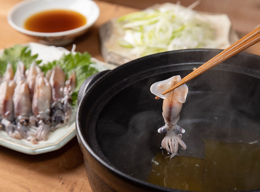 All-inclusive with firefly squid shabu-shabu (with evening breakfast and lounge privilege)