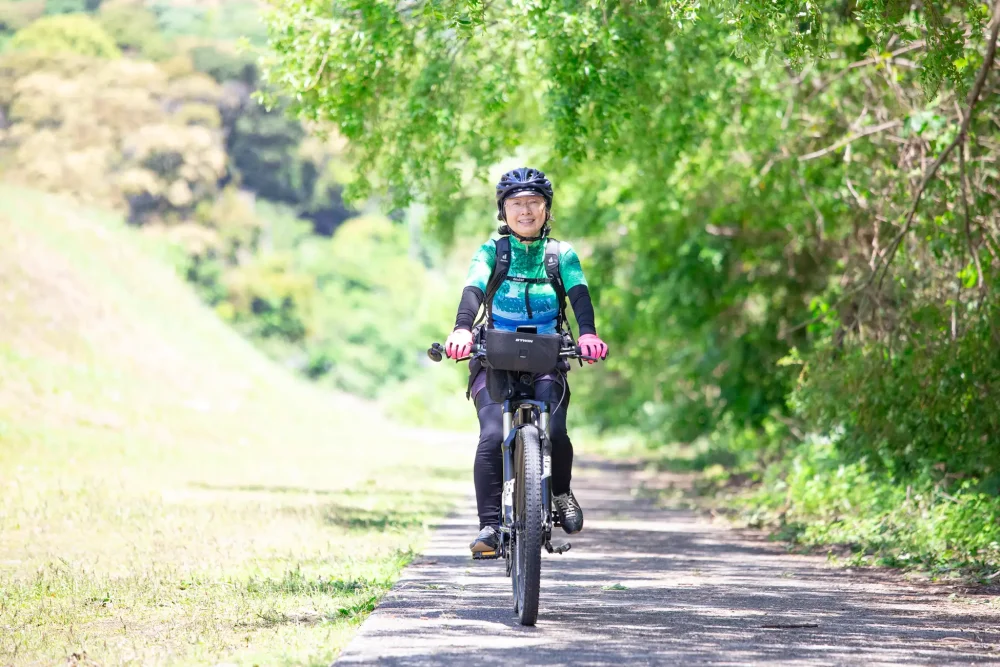 Musubibito ~ Cycling around the superb view of Kumano with Yoko Seto and the mouth by E-bike ~