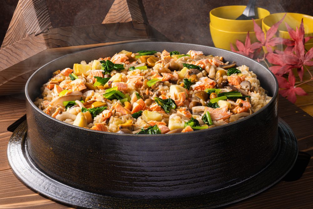 [Gastronomy Autumn Coming] Enjoy autumn with Saga's local sake and cooked rice of Hagama.