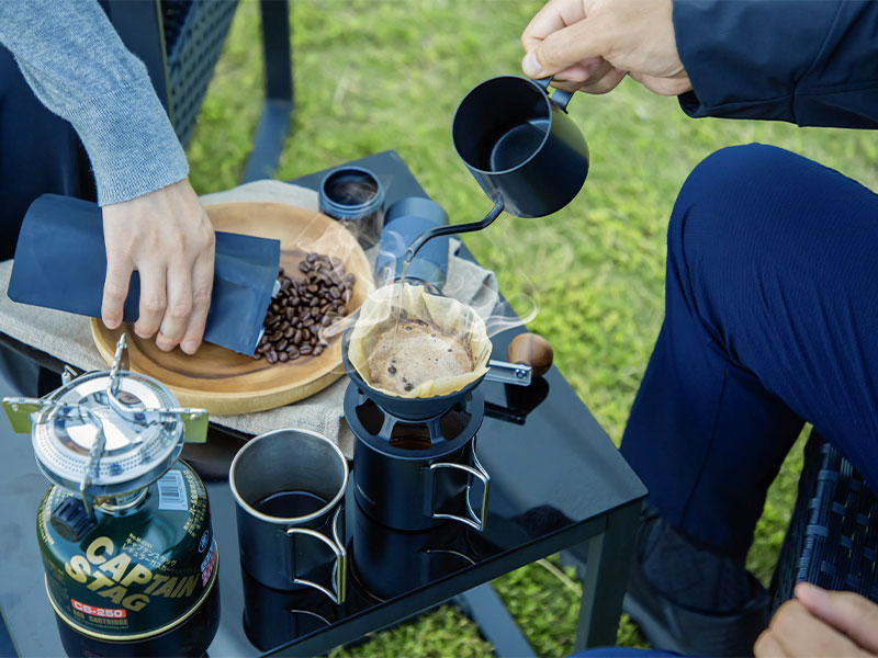 【屋外ブリューコーヒー体験】絶景の海を眺めながら、コーヒー片手にゆったりと過ごす！
