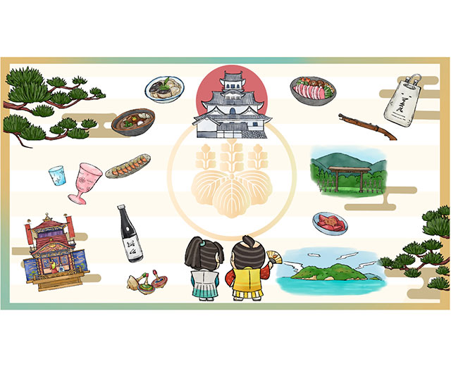 湖畔で戦国謎解き体験