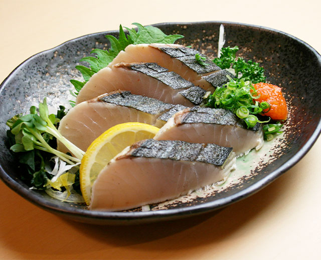  三重県産「さわらのたたき」